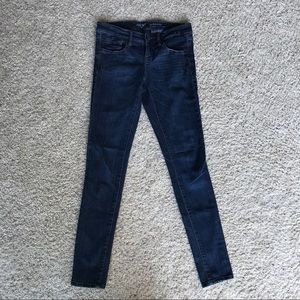 Mossimo Lowrise Dark Denim Skinny Jeans 2R/R